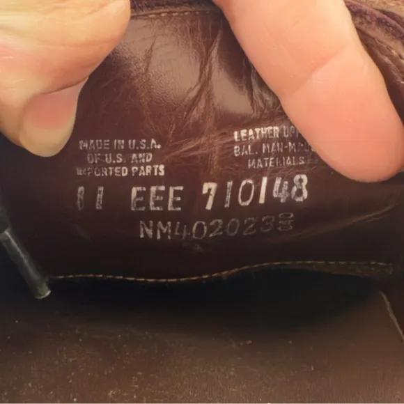 NEIL M. Wynne Bison Comfort Oxford Waterproof 11EEE