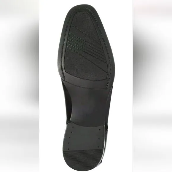 New ALFANI Men's Andrew Plain Toe Derbys Created for Macy's black leather size 8