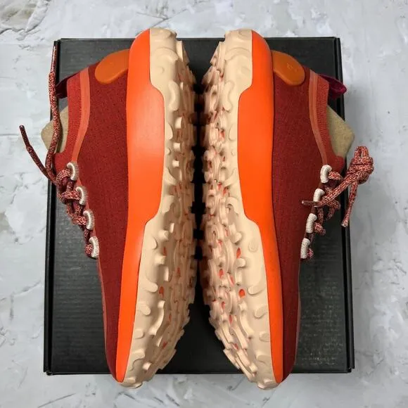 NEW Allbirds Women's 7.5 Trail Runners SWT Diablo Red Hiking Run Shoes Sneakers