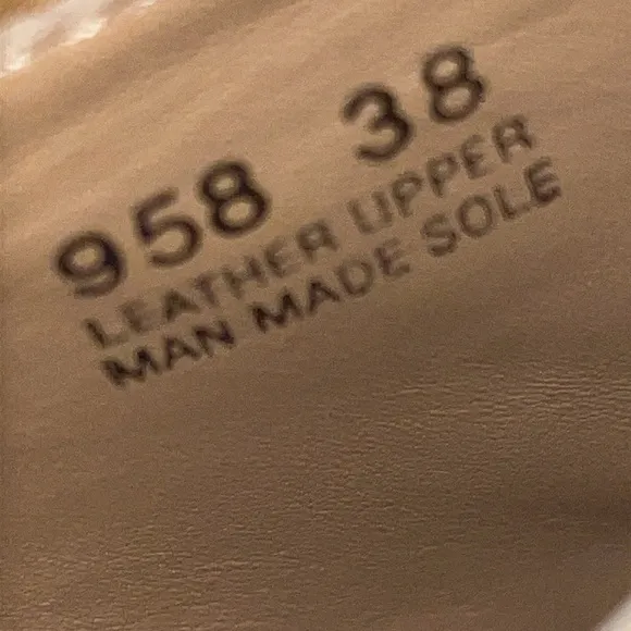 New Avellini Tan Suede Leather Mules Size:38 7.5-8 US Made in Italy