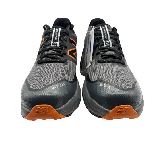 New Balance Fresh Foam T510 Trail Running Shoe Men 10 Black Grey MT510OS6