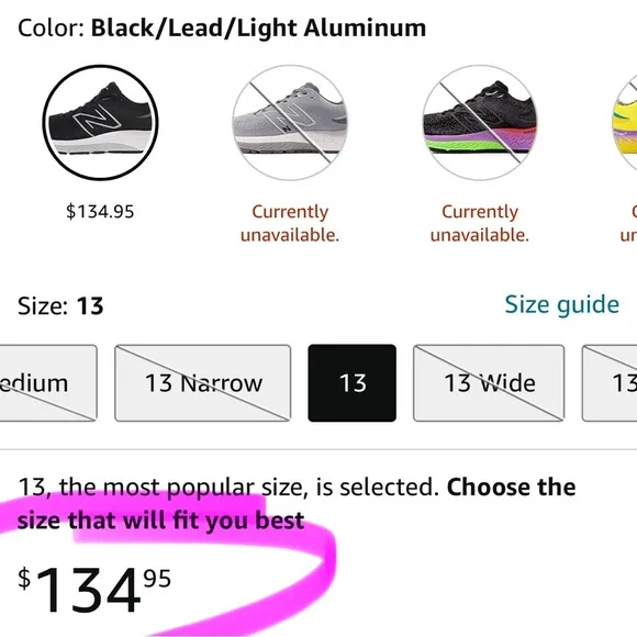 New Balance Men's Fresh Foam X 880 V12 Running Shoe/Sneakers | Black | NEW/NIB!!