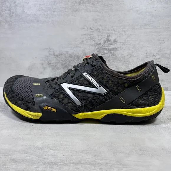 New Balance Minimus 10v1 Vibram Trail Running Shoes - Men's Size 8.5 - Black