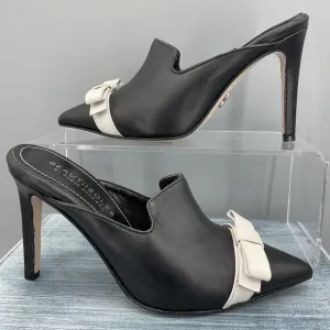 NEW Beautiisoles by Robyn Shreiber Women’s Lisa Pointed Toe Mules Black Size 5