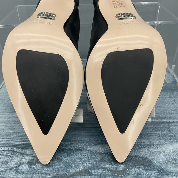 NEW Beautiisoles by Robyn Shreiber Women’s Lisa Pointed Toe Mules Black Size 5