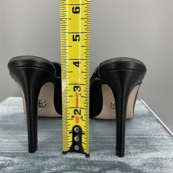 NEW Beautiisoles by Robyn Shreiber Women’s Lisa Pointed Toe Mules Black Size 5