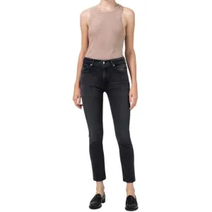 NEW CITIZENS OF HUMANITY ella mid rise crop jeans in film noir