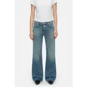 NEW CLOSED women's gillian wide leg jean in mid blue