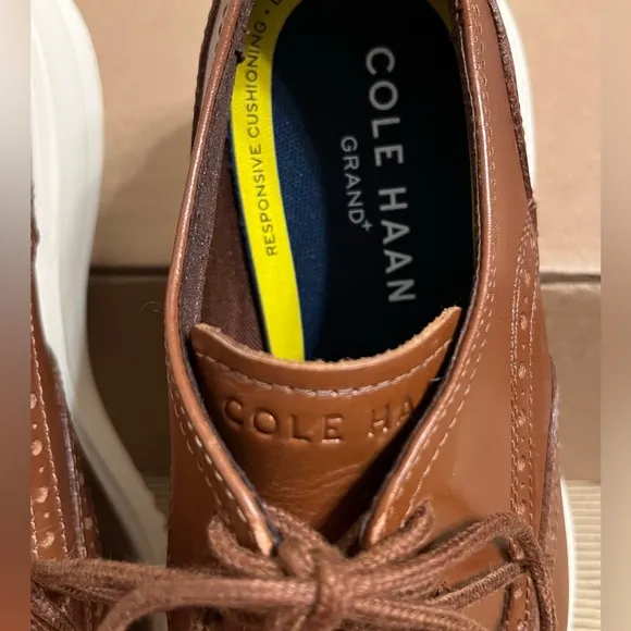 ✨NEW - COLE HAAN Men's Original Grand 2.0 Wingtip Oxfords - size 7W