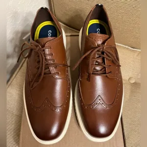 ✨NEW - COLE HAAN Men's Original Grand 2.0 Wingtip Oxfords - size 7W