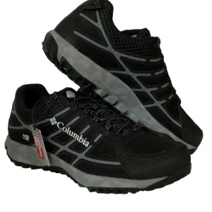 NEW COLUMBIA  Women’s Black Junction Hollow Outdry Trail Running Shoes, SIZE 10