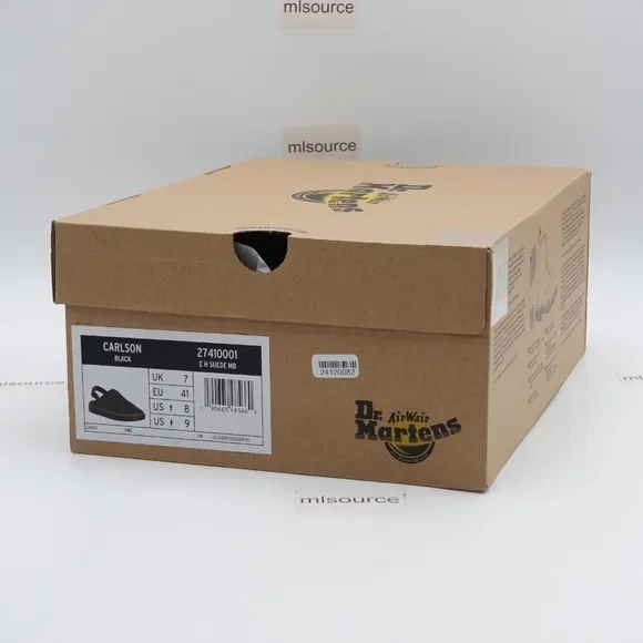 NEW Dr. Martens Carlson Slingback Mules 27410001 Black