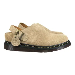 New Dr. Martens ISHAM DESERT OASIS SUEDE MULES UNISEX Size 11M/12L Beige