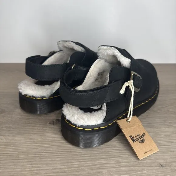 New Dr. Martens Jorge II Faux Fur Slingback Mule Men's Size 14