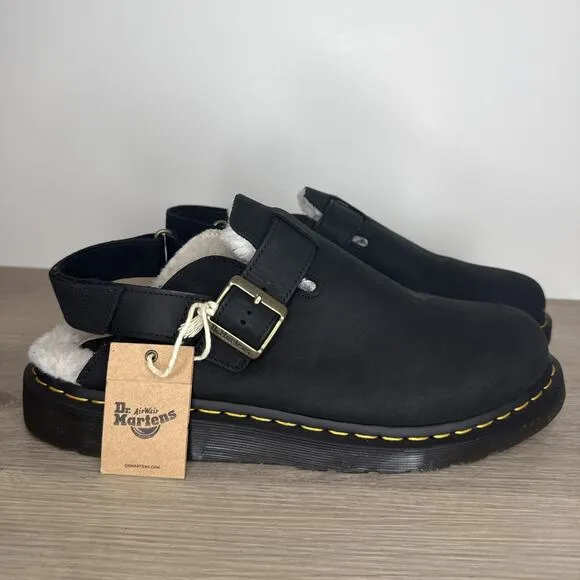 New Dr. Martens Jorge II Faux Fur Slingback Mule Men's Size 14