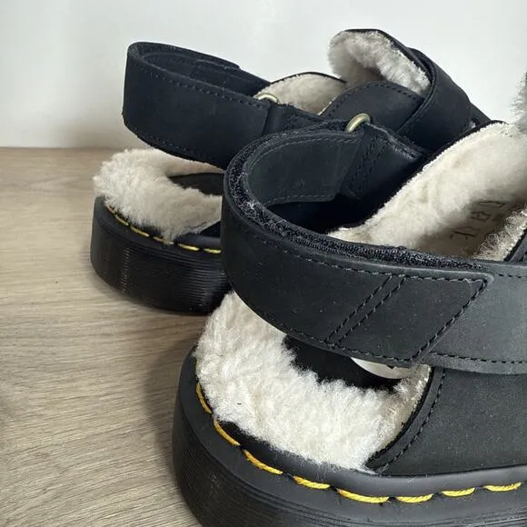 New Dr. Martens Jorge II Faux Fur Slingback Mule Men's Size 14