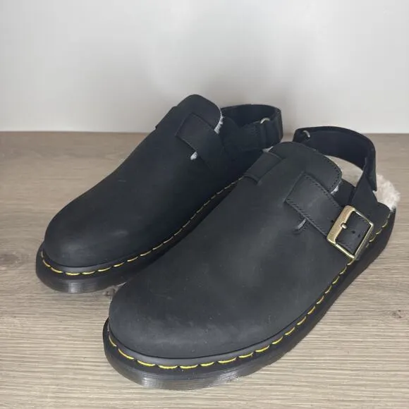 New Dr. Martens Jorge II Faux Fur Slingback Mule Men's Size 14