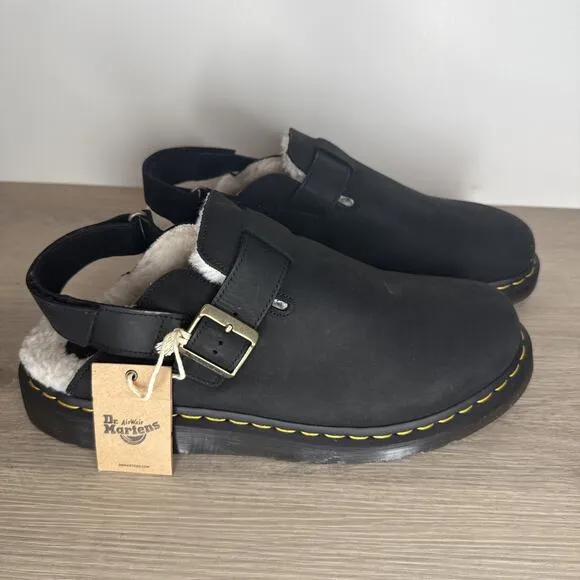 New Dr. Martens Jorge II Faux Fur Slingback Mule Men's Size 14