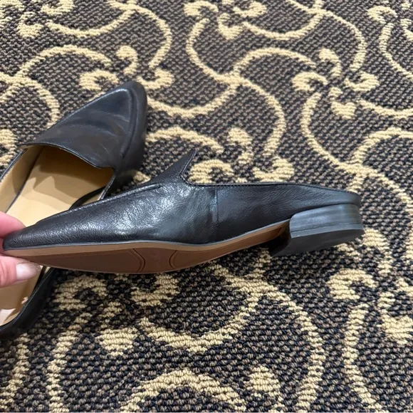 New! Franco Sarto Sela pointed toe leather mules - 7