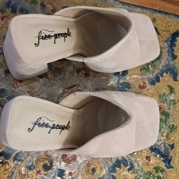 New Free People Margo Suede Mules