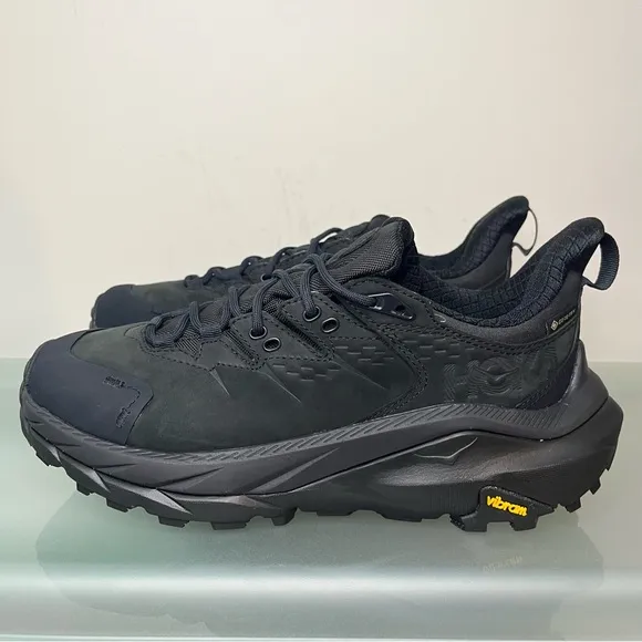 New Hoka One One Kaha 2 Low GTX Women’s 7.5 Athletic Shoes Black 1123191 BBLC