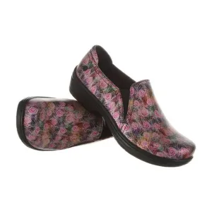 NEW KLOGS FOOTWEAR women's moxy clog in peacock canvas