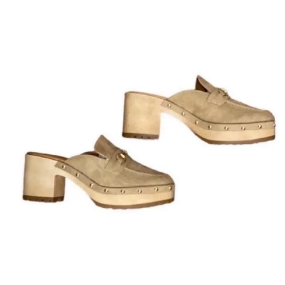 New Madden Girl Heeled Clogs