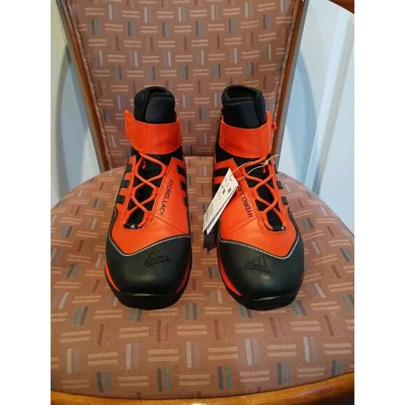 New Men's 9 Adidas Terrex Hydro Lace Outdoor Trail Boots Shoes Black CQ1755