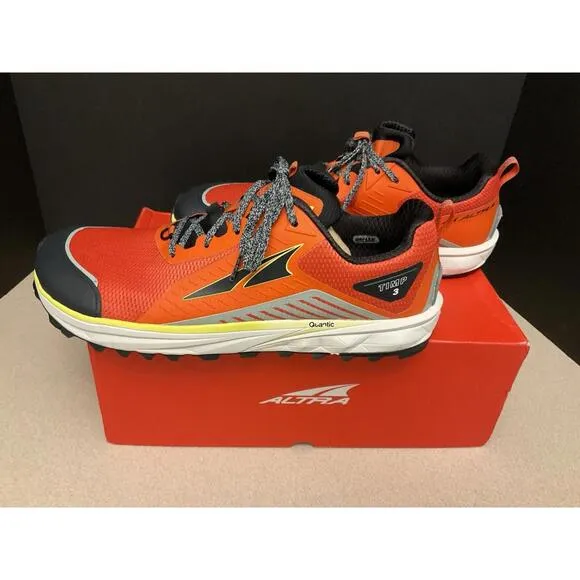 New! Mens Altra Timp 3 Orange Trail Running Shoes Size 13. Awesome Shoes!!!