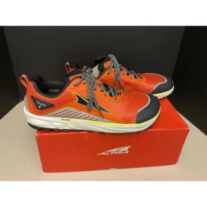 New! Mens Altra Timp 3 Orange Trail Running Shoes Size 13. Awesome Shoes!!!