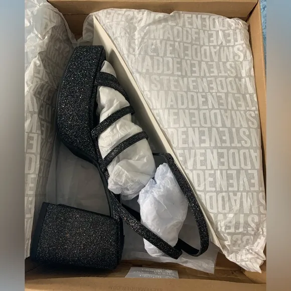 NEW! Never Worn Steve Madden Galaxy Glitter Heels