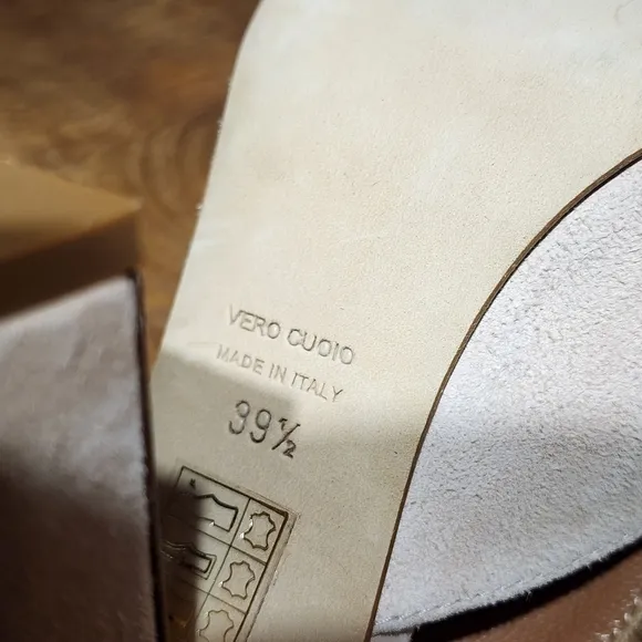 NEW - PARIS TEXAS Light Pink Suede Heeled Mules, made in Italy, size 39½