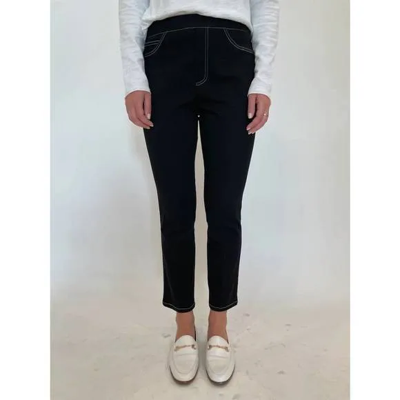 NEW PEACE OF CLOTH joey crop jeans in black