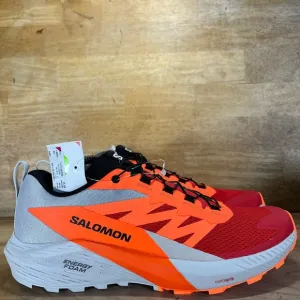 NEW Salomon Sense Ride 5 Mens Size 9.5 Trail Running Shoes Sneakers Orange