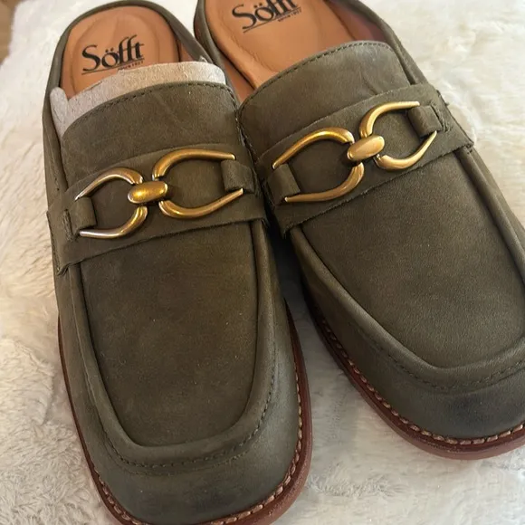 new SOFFT Fern Suede Rosalia Comfort Slip On Mules