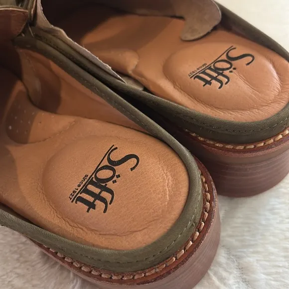 new SOFFT Fern Suede Rosalia Comfort Slip On Mules