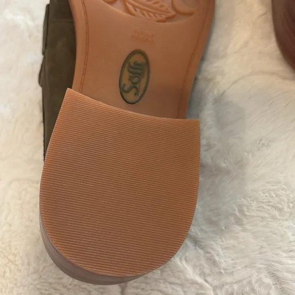 new SOFFT Fern Suede Rosalia Comfort Slip On Mules