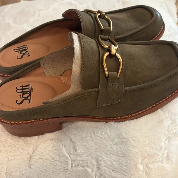 new SOFFT Fern Suede Rosalia Comfort Slip On Mules