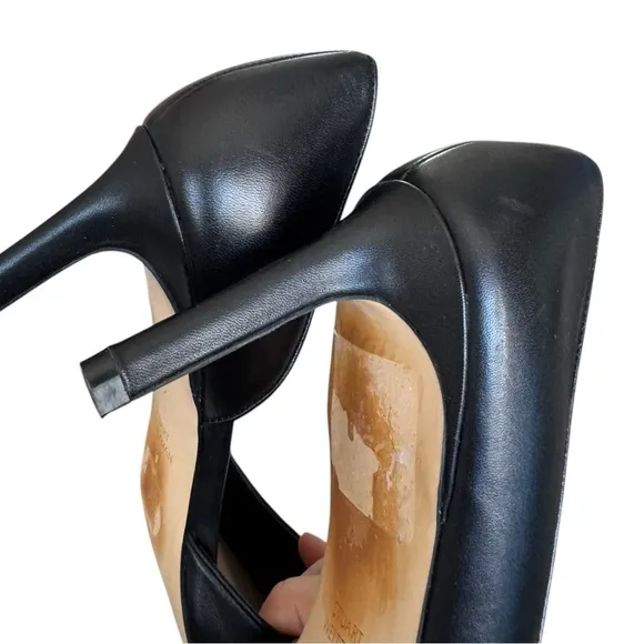 New! Stuart Weitzman d'Orsay Heels Leather Pointed Toe Pumps