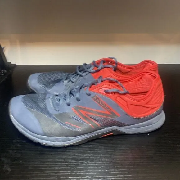 New Balance Minimus MX20BR5 Men's Trail Running Shoes Size 10.5 D Blue Red