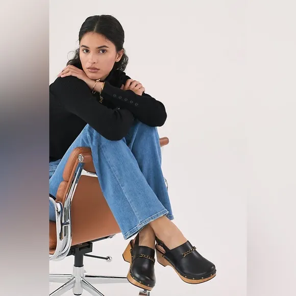 New🌟Silent D Georgia Slingback Heeled Clogs