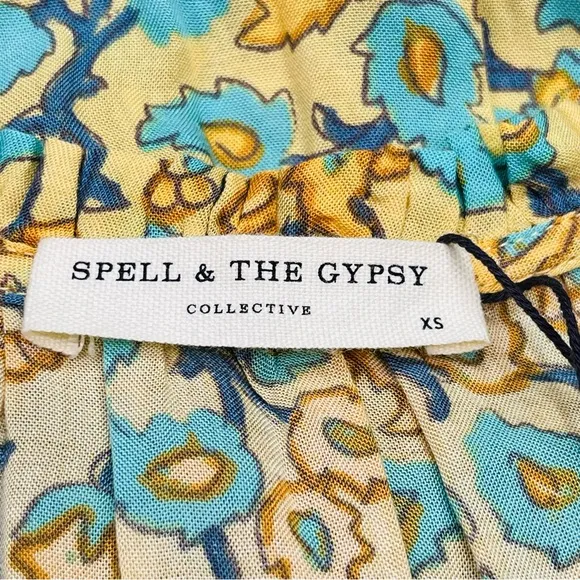 New~Spell &amp; The Gypsy Collective Delirium Maxi Boho Dress Size XS