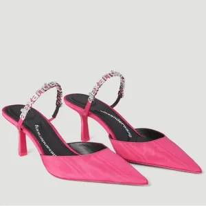 ▪️NIB Alexander Wang Delphine 65mm embellished mules