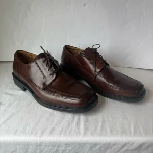 NIB Dockers Men's Perspective Leather Lace Up Oxford Dress Shoes 12 Brown