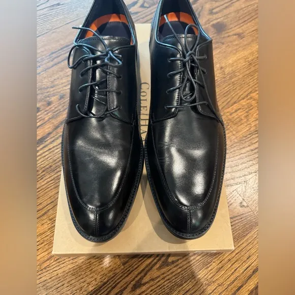NIB Men’s  Oxfords Cole Haan Lenox Hill Split Ox BLACK 11