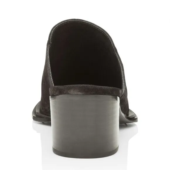 NIB Rag &amp; Bone Weiss Mules Black Suede