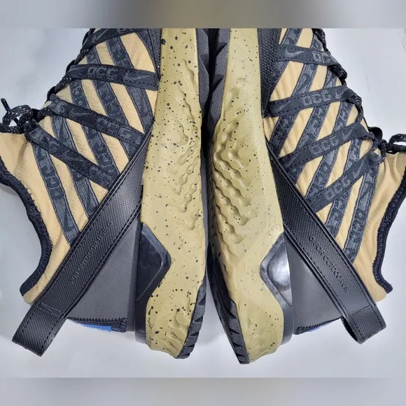 NIKE ACG REACT PARACHUTE BEIGE PHOTO BLUE TRACK TRAIL HIKING SHOES MEN 9.5 READ