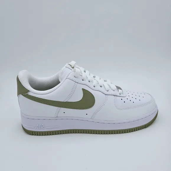 Nike AIR FORCE 1 '07 White/Neutral Olive Men's Shoes  FJ4146-110
