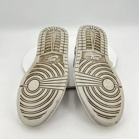 Nike Air Jordan 1 Low Men Size 8 CZ0790-100 White Neutral Particle Grey Shoes