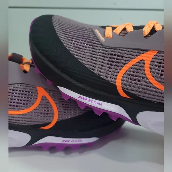 Nike Air Zoom Terra Kiger 8 Purple Orange DH0654-501 Trail Running Shoes Women 9